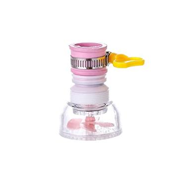 Imagem de Tingpai Filtro de tornei de cozinha à prova de respingos de tornei extensor de tornei com eça de tornei extensor de filtro ajustável 360 g us, a iante de tornei com tornei de água, ae dor