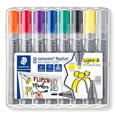 Imagem de STAEDTLER Marcadores de flipchart Lumocolor, 8 unidades