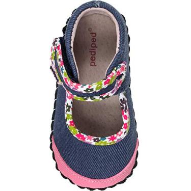 Imagem de pediped Louisa Originals Mary Jane (infantil), Jeans, 6-12 Months Infant