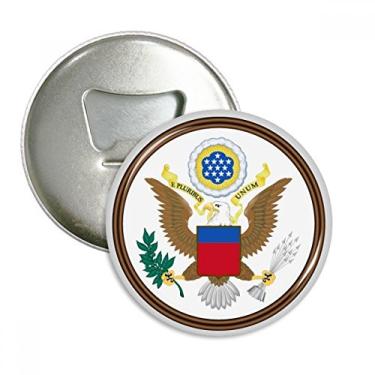 Imagem de Emblema nacional dos Estados Unidos, abridor de garrafas, ímã de geladeira, emblema multifuncional