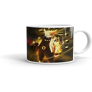 Imagem de Canequeiro Store Naruto Caneca de Porcelana Personalizada, Multicor, 10 x 10 x 10 cm