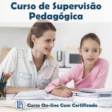 Imagem de Curso online em videoaula sobre Supervisão Pedagógica com Certificado + 2 brindes