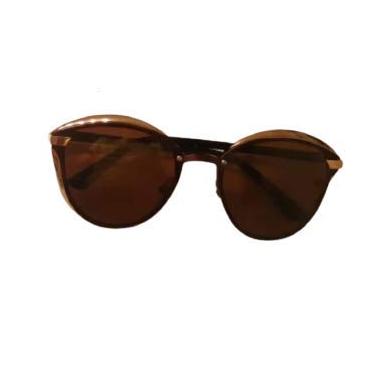 Imagem de Óculos de Sol Luxo Polarizado Feminino Barcur (Marrom)