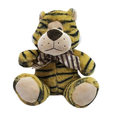 Imagem de Tigre Sentado Laço 27Cm - Pelúcia