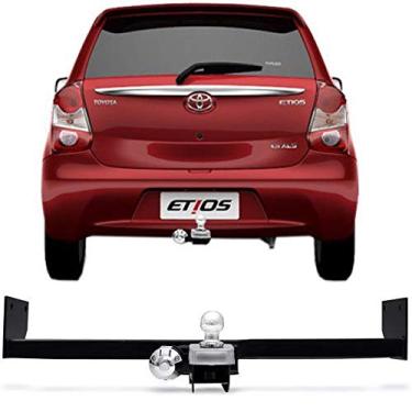 Imagem de Engate Para Reboque Rabicho Toyota Etios Hatch 2012 13 14 15 16 17 Tração 400Kg InMetro