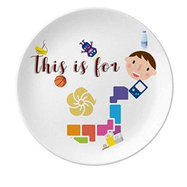 Imagem de Japan National Games – Prato de porcelana de Tóquio para jantar