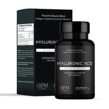 Imagem de Hyaluronic Acid 60 Cápsulas Ellym Nutrition Ácido Hialurônico Colageno Hidrolisado Vitamina C Suplemento Anti Idade Nutricional