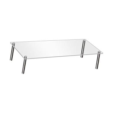 Imagem de Prateleira de aumento de exibição de joias de acrílico, suporte de de para doces, bolo, expositores de, figuras, m