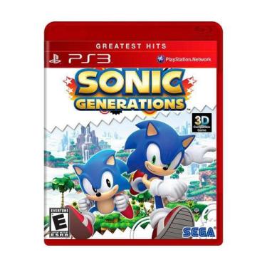 Sonic Generations - 360 - Sega - Jogos Xbox 360 - Magazine Luiza