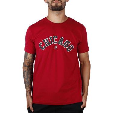 Imagem de Camiseta Adrenalina Chicago - Vermelho - GG-Masculino