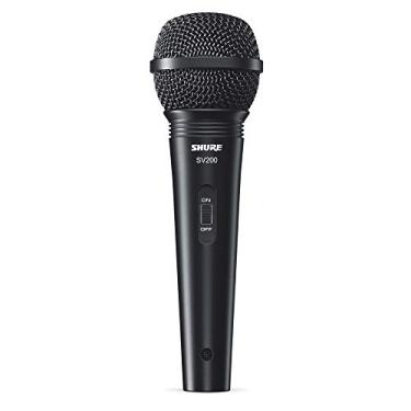 Imagem de Shure SV200 Microfone de Mão Dinâmico Cardióide para Voz