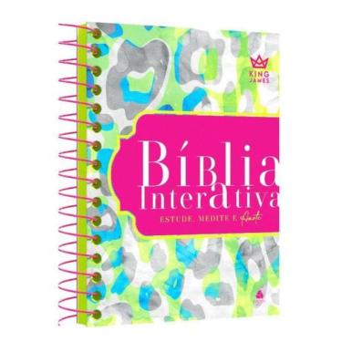 Imagem de Biblia Interativa Estude, Medite E Anote - Capa Floral