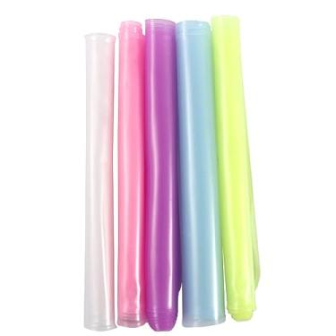 Imagem de Pokinge Capa protetora de teclado de silicone com 5 peças, película multicolorida, impermeável, à prova de poeira, universal para notebooks de 12 a 14 polegadas