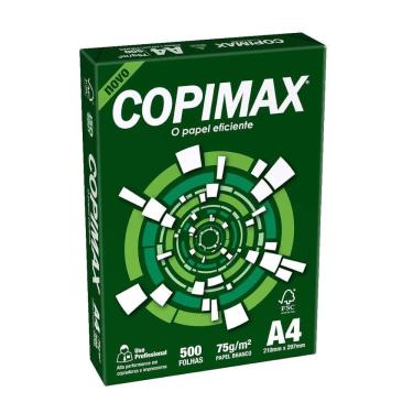 Imagem de Papel sulfite a4 branco 75g 500 folhas copimax