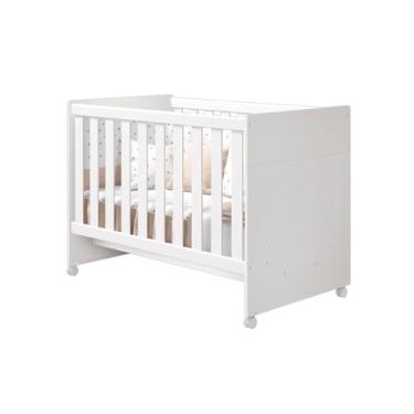 Imagem de Berço Americano Katatau Flex 3 em 1 Vira MIni Cama ou Sofazinho Branco Brilho - EE Móveis