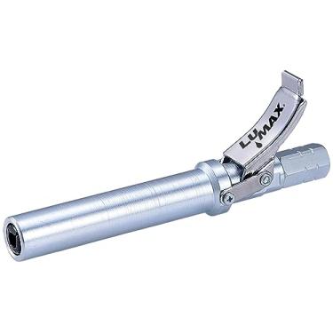 Imagem de Lumax Acoplador de graxa de liberação rápida resistente LX-1403-XL, XL, NPT. Compacto 12,7 x 5 cm. Vida útil multi-ano: Vedação hidráulica de alto desempenho. Aço ferramenta.