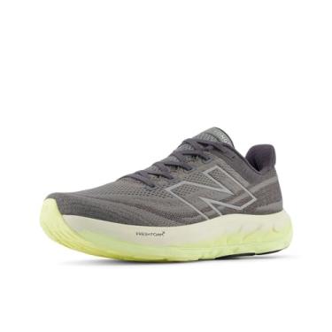 Imagem de New Balance Fresh Foam X Vongo V6 Tênis de corrida masculino, Cinza/verde-claro/prata metálico, 43