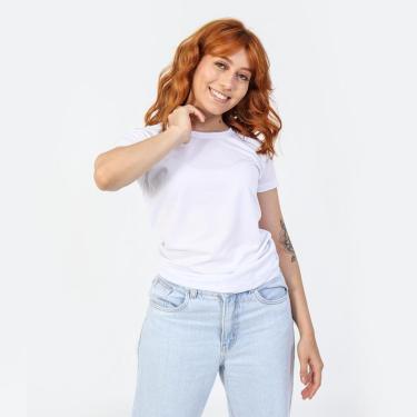 Imagem de Camiseta Feminina Fit Ciclismo Academia Fitness Melhor Absorção de Suor-Feminino