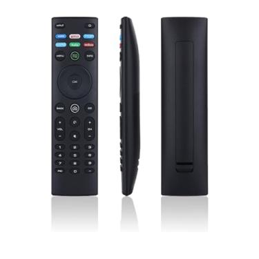 Imagem de JISOWA Controle remoto universal para Vizio D24F-J09 E55-E1 M75Q6-J03 V605-H3 P55-E1 D32F-J04 E70-F3 V705-H3 M706-G3 D43-F1 V756-J03 M555-H3 Q6-J0 1 substituição para Smart TV D60-F3 M657-G0 V505-G9
