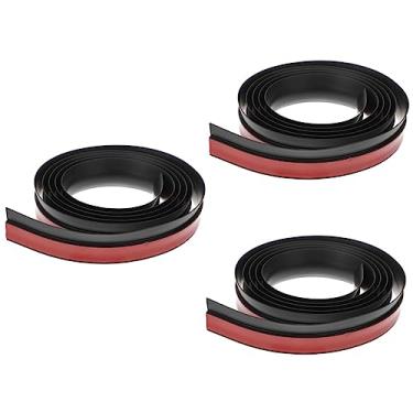 Imagem de 4pcs Faixa de transição de piso guarnição de borda de azulejo guarnição de piso de vinil guarnição de borracha tira de carpete faixa de aderência de carpete guarnição de borda de carpete guarnição de