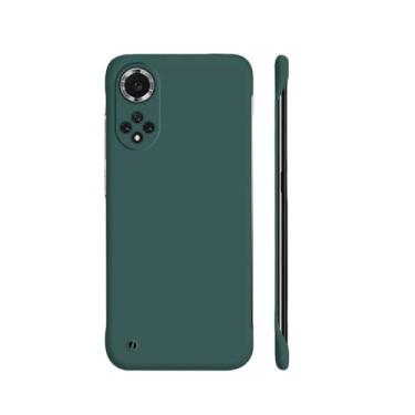 Imagem de Capa ultrafina sem moldura para PC para Huawei para Honor 70 90 80 60 50 Pro SE X8 X9 Magic 5 4 3 Pro, capa de telefone rígida com gradiente fosco, verde escuro, para Magic 4 Pro