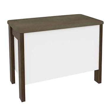 Imagem de Puff AZ1013 Branco/Nogal Tec 388