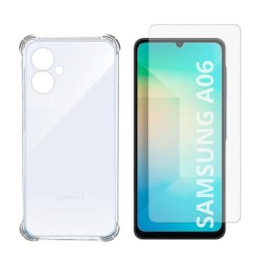 Imagem de Capa Transparente + Película De Vidro 3D Para Samsung A06 - Db