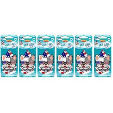 Imagem de 6 Odorizante Cheirinho New Fresh Car Jack Luxcar  