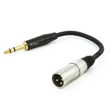Imagem de Cabo XLR para P10 Profissional Estereo - 8 Metros - CIRILO CABOS