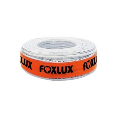 Imagem de Cabo Coaxial RG6 67% 100m para Antena e TV Foxlux