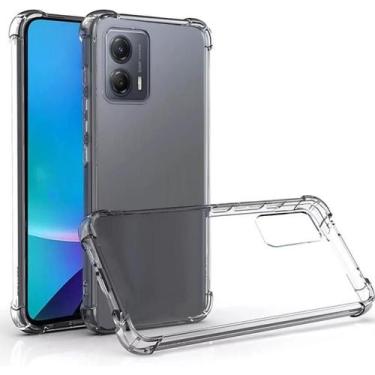 Imagem de Capa Em Gel Air Cushion Para Moto G53 - Transparente - Jetech