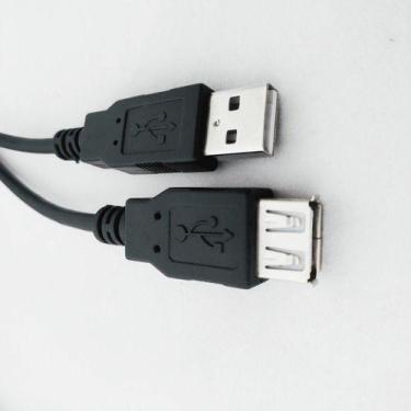 Imagem de Cabo Usb 2.0 Extensão 1.8 Metros Macho Fêmea - TBLACKROX