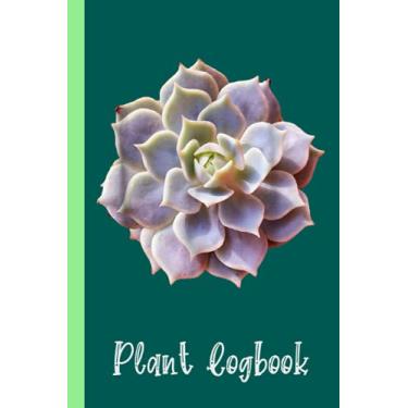 Imagem de Succulent Cactus Purple Mens Womens Print Plant Logbook: Organize Your Gardening As Garden Expert for Avid Gardeners, Flowers, Vegetable Growing, ... | Garden Accessories | 6 x 9 in 120 pages