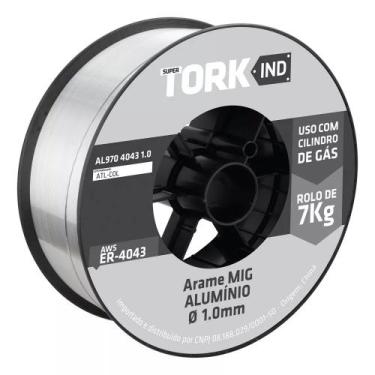 Imagem de Arame Solda Mig 1,0mm 7kg Alumínio C/ Gás Super Tork, UNIC, UNIC
