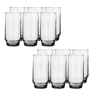 Imagem de Jogos de Copos de Vidro 12 Peças 300ml Nadir