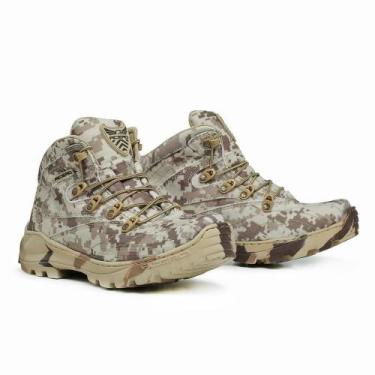 Imagem de Bota Coturno Adventure Acero Couro Masculino Cano Curto, Verde, 40