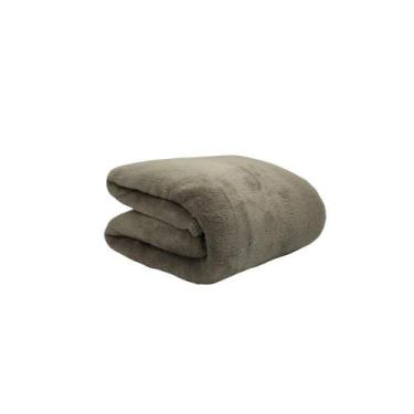 Imagem de Cobertor King Microfibra Velour Neo Camesa Camurça - Camesa Ind. Texti