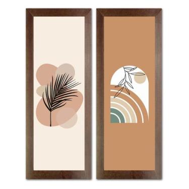 Imagem de Kit 2 Quadros Decorativos Restaurante, Sala De Jantar, Cafeteria, Lanc