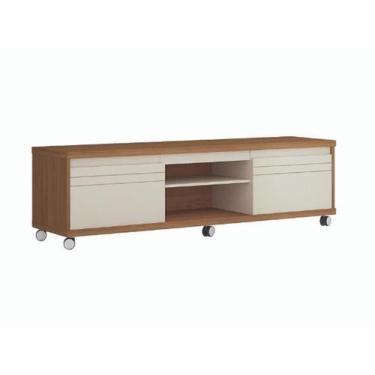 Imagem de Rack para TV até 70" de Sala com Rodízios Mirage Anto - Antô Móveis, O