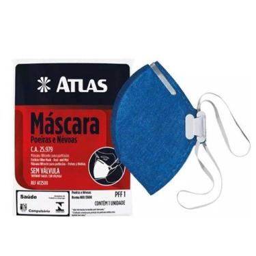 Imagem de Mascara Pff1  Hospitalar Proteção Inmetro - ATLAS