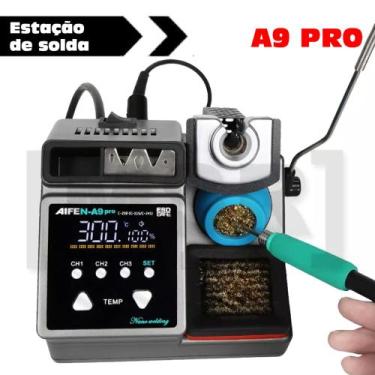 Imagem de Estação de solda AIFEN modelo A9 PRO - C210 (Bivolt)