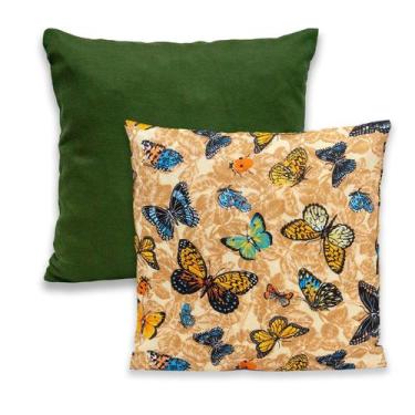 Imagem de Kit 2 Capas de Almofada com Zíper 40cmx40cm Gorgurinho - Dryka Enxovai