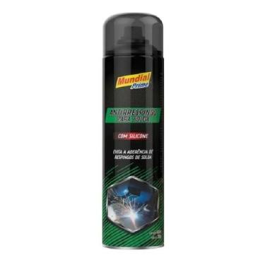 Imagem de Kit 5 antirrespingo de solda com silicone spray 280g mundial prime