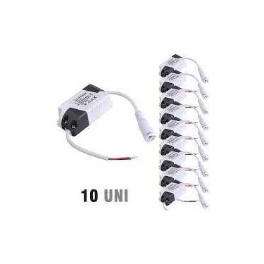 Imagem de Kit 10 Driver Led Reator Fonte Para Plafon e Painel 8w A 24w 25w - AAA