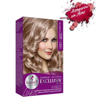 Imagem de Tonalizante 1021 Haskell Excllusiv Tom Louro Clarissimo Perola Matizad