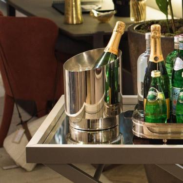 Imagem de Cachepot Sintonia Leo Romano Prata - St James