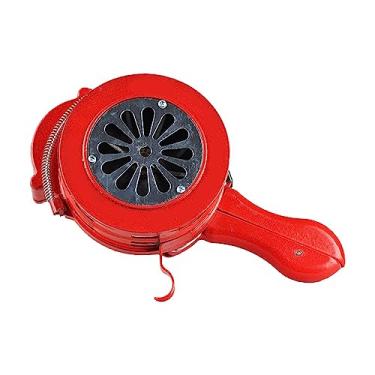 Imagem de alta, alarme de incêndio portátil alto, 550 Hz forte penetra??o manual por manual 110dB alarmes de de seguran?a, Vermelho/851(Vermelho)