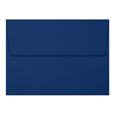 Imagem de Envelopes de convite LUXPaper A7 | Descasque e pressione | 13 cm x 19 cm | Azul marinho | 36 kg Texto | Quantidade 50
