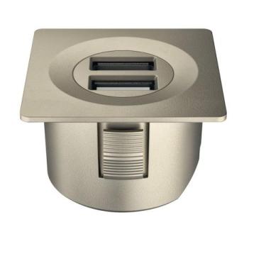 Imagem de Estação de carregamento USB, Loox ESC 2001, Modular, Quadrado Hafele