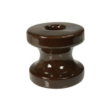 Imagem de Isolador Cor Marrom Tipo Roldana Para Rex 72 x 72 - Germer